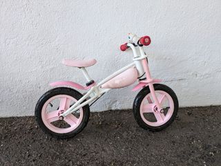 Bici rosa sin pedales 12" Decathlon