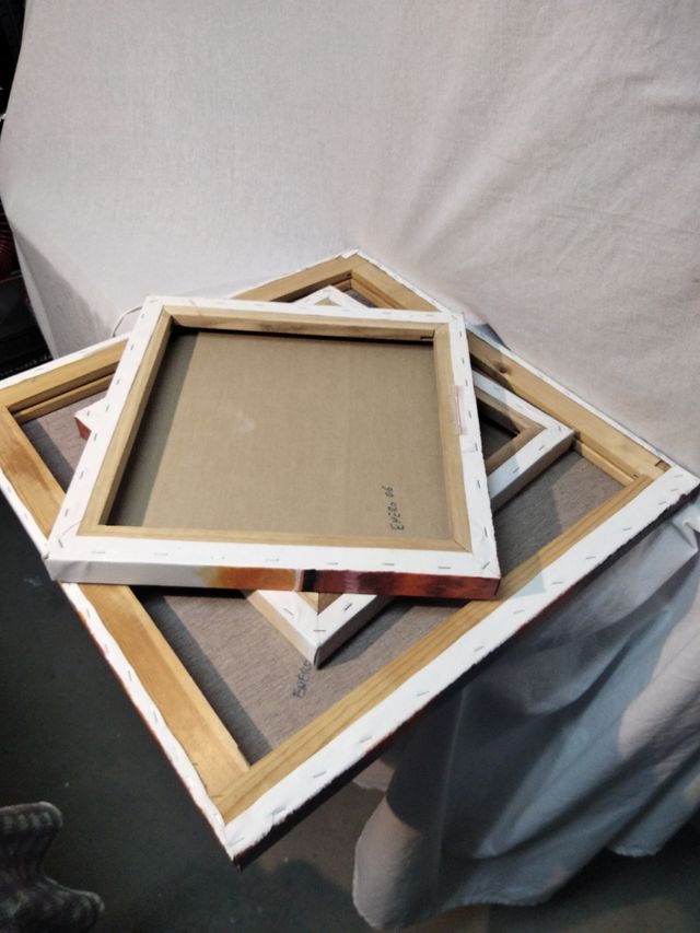 Dipinti su tela (Trittico) Le 3 X 35€.