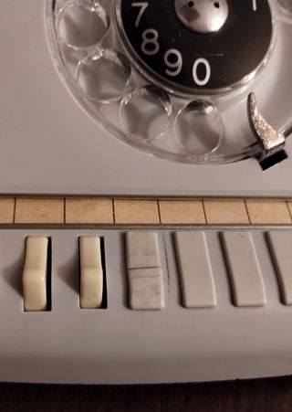 Telefono vintage in bachelite anni 60/70