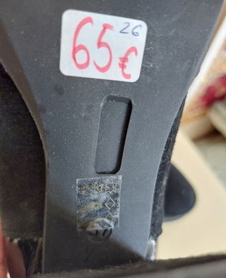 Botines negros de ante