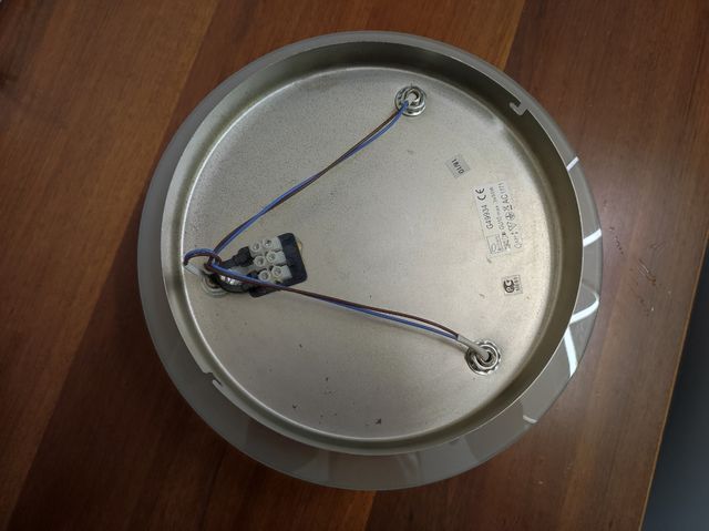 lampadario 3 faretti GU10 3x50W vetro temperato