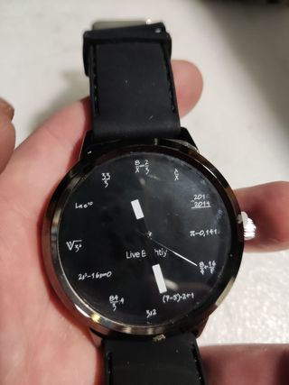 Reloj matemático