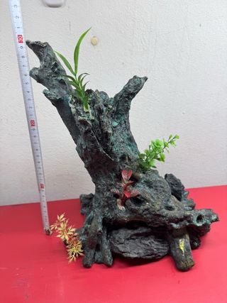 Tronco decoracion para acuario