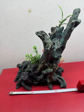 Tronco decoracion para acuario