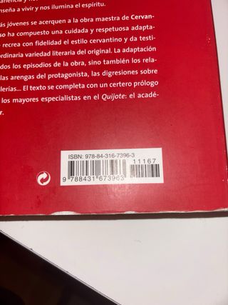 Don Quijote de La Mancha, ESO.