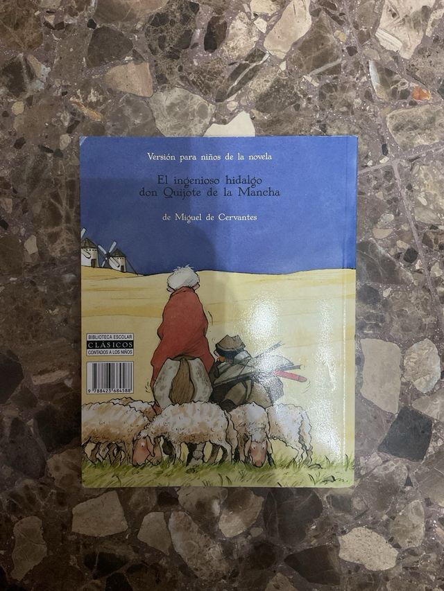El Quijote contado a los niños (versión escolar)