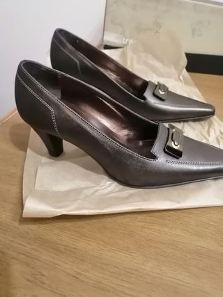 Scarpe décolleté donna in pelle Marca Elata 1923