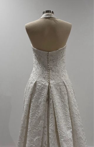 Vestido de novia brocado talla 380