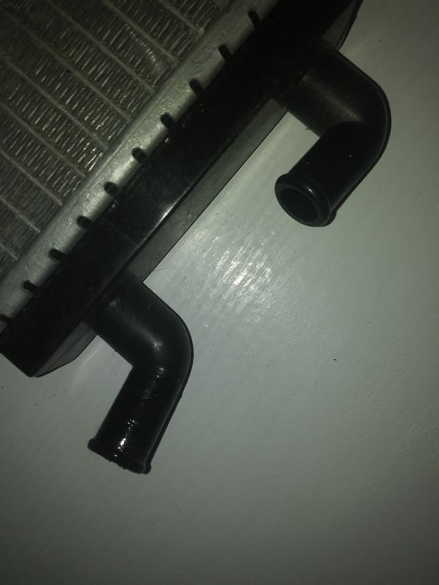 Radiador y bote de expansión