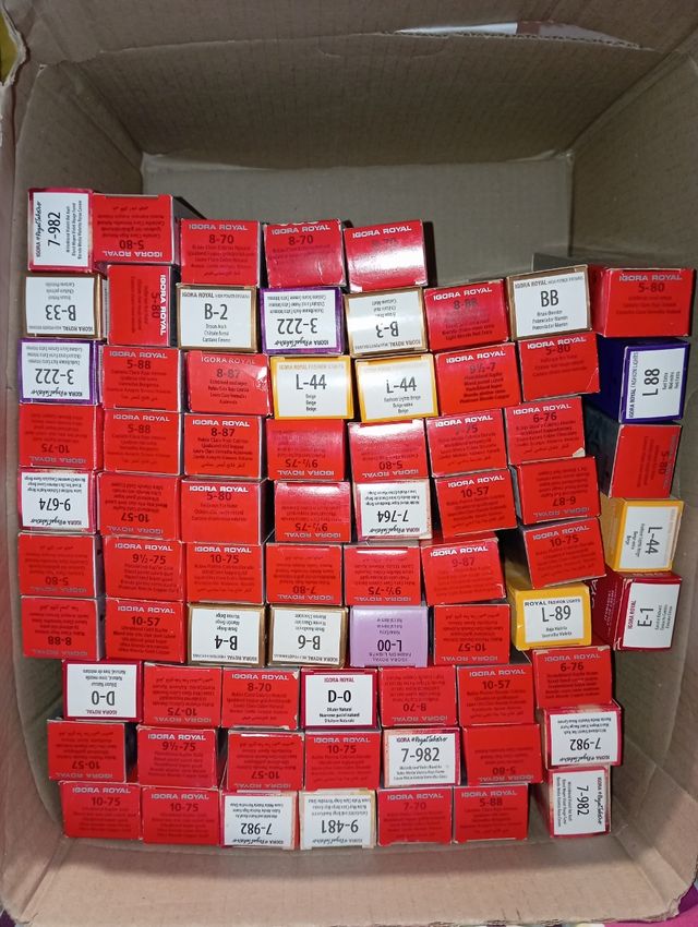 Pack 376 tintes de cabello