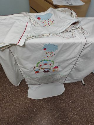 Juego edredón para cuna bb