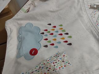 Juego edredón para cuna bb