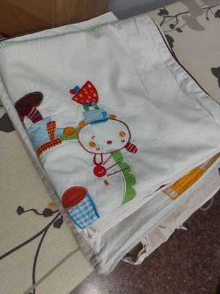 Juego edredón para cuna bb