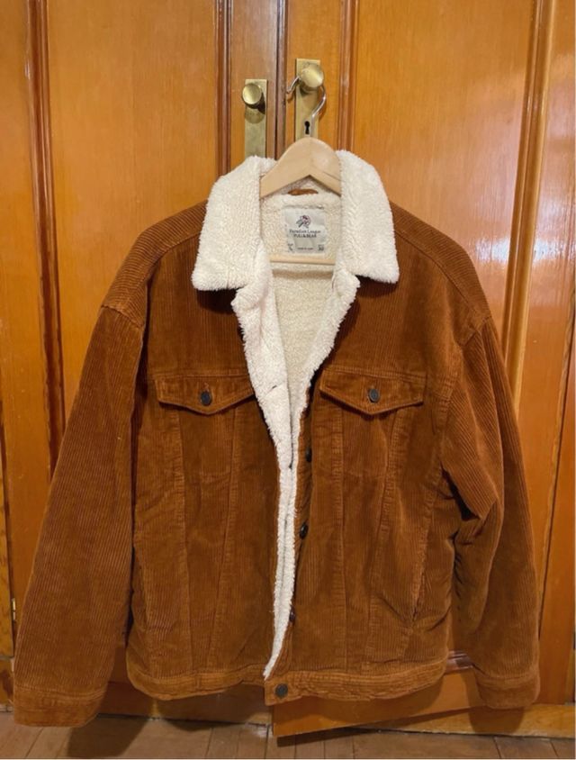 Chaqueta de pana y borreguito