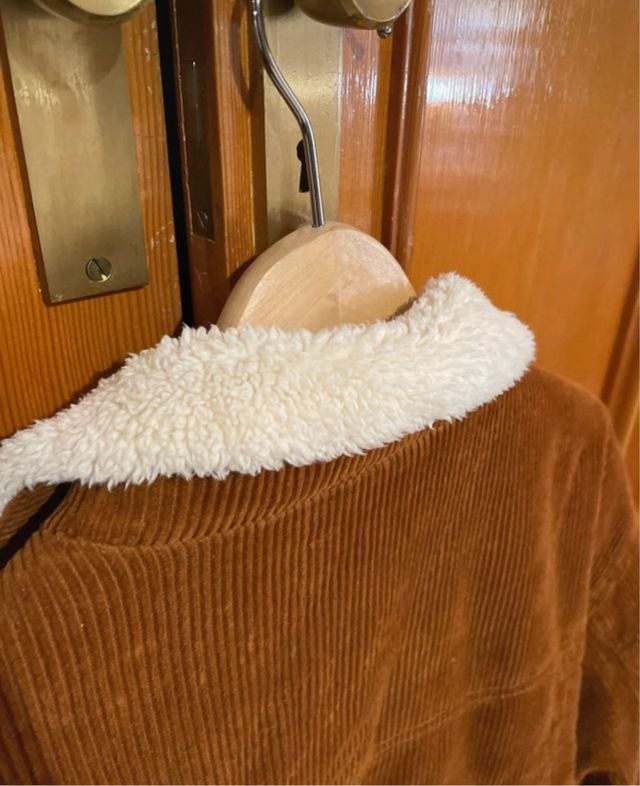 Chaqueta de pana y borreguito