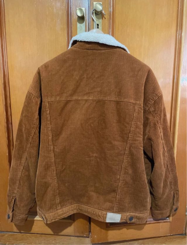 Chaqueta de pana y borreguito