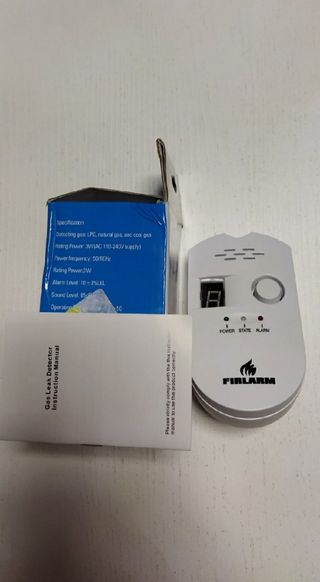 Detector fugas de Gas, Alarma 