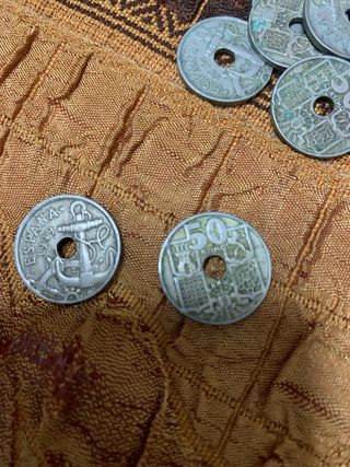 Monedas de 50 centimos