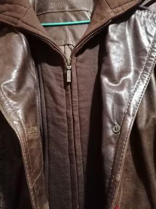 Chaqueta cuero mujer