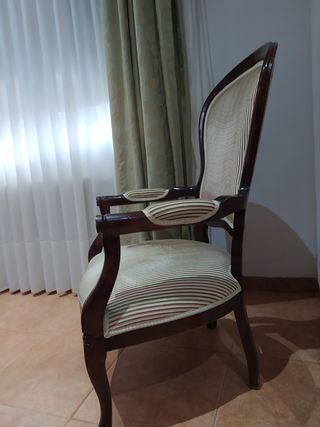 Sillón estilo isabelino