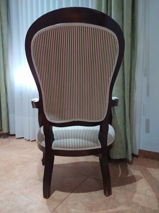 Sillón estilo isabelino