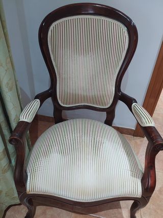 Sillón estilo isabelino