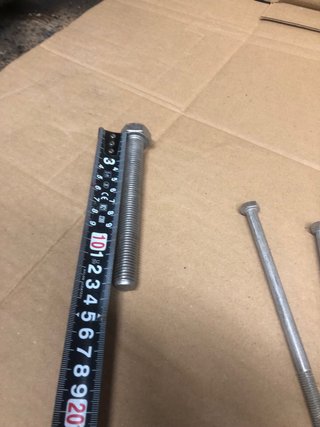 Tornillo M8 x 130 mm