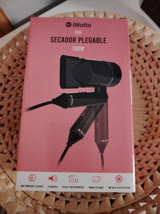 Secador de viaje plegable+plancha de reg