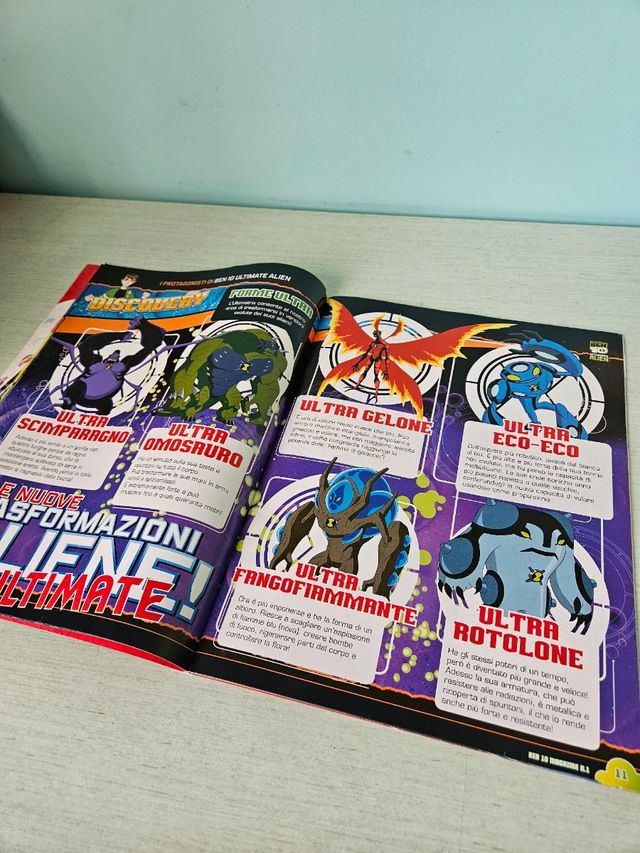 Magazine Ben 10 Ultimate n°1 | Marzo Aprile 2011