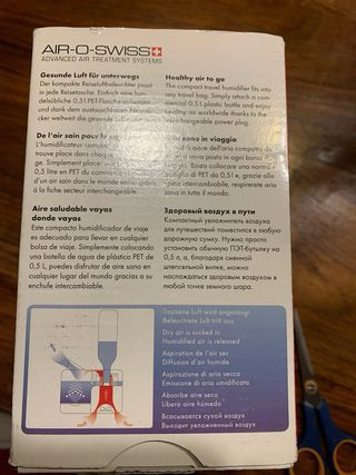 HUMIDIFICADOR DE VIAJE