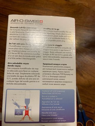 HUMIDIFICADOR DE VIAJE