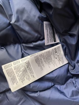 Chaqueta de plumas Levis nueva