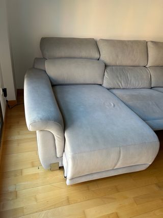 Sofa chaise longue electrico.