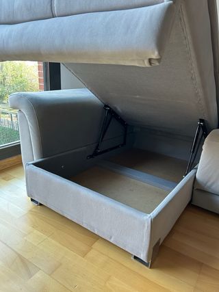 Sofa chaise longue electrico.