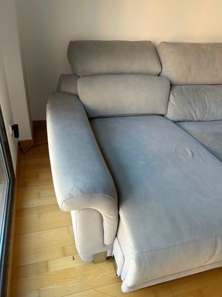 Sofa chaise longue electrico.