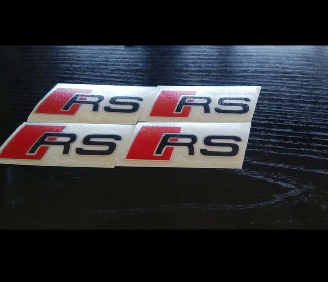 4 Pegatinas de vinilo de corte para coche