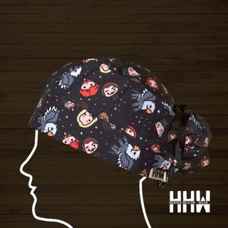 Gorro Quirúrgico / Cofia - Harry Potter
