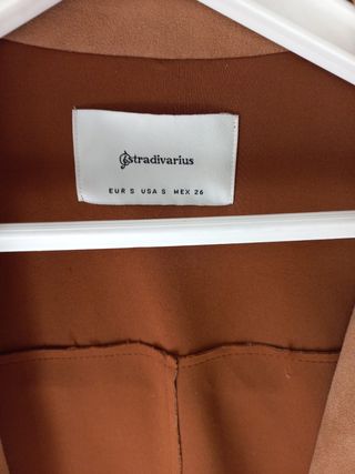 Chaqueta antelina