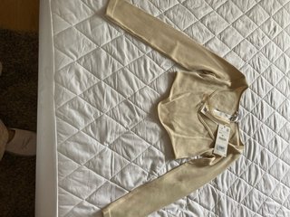 Top beige Zara