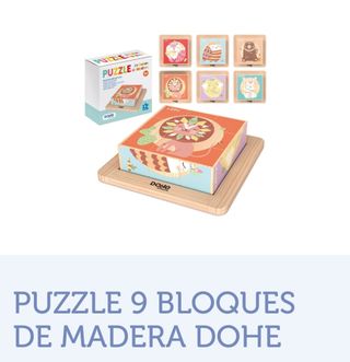 Puzzle madera +2 años