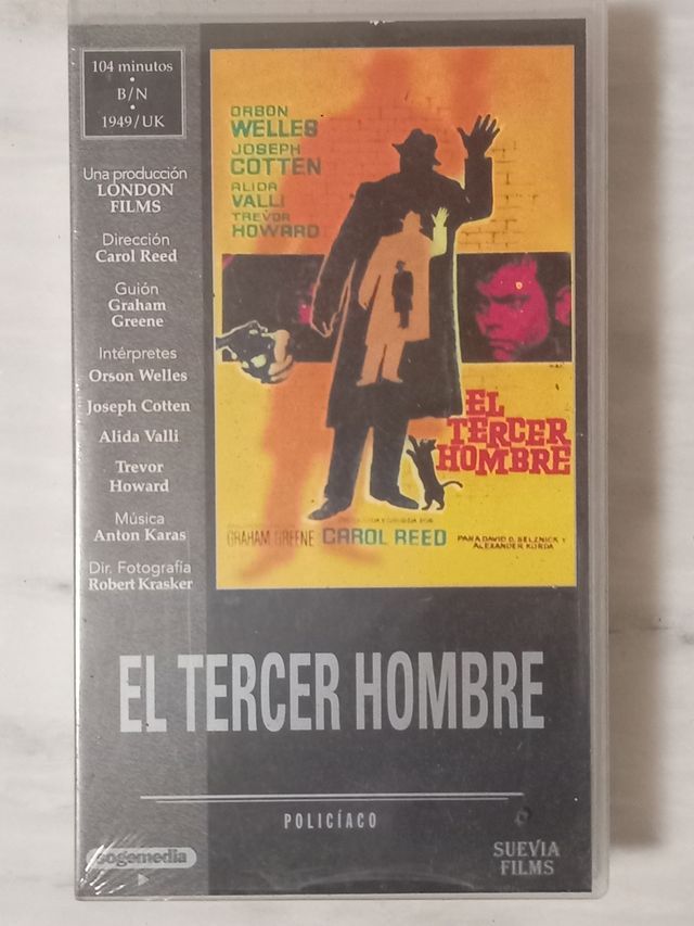El Tercer Hombre VHS sin desprecintar