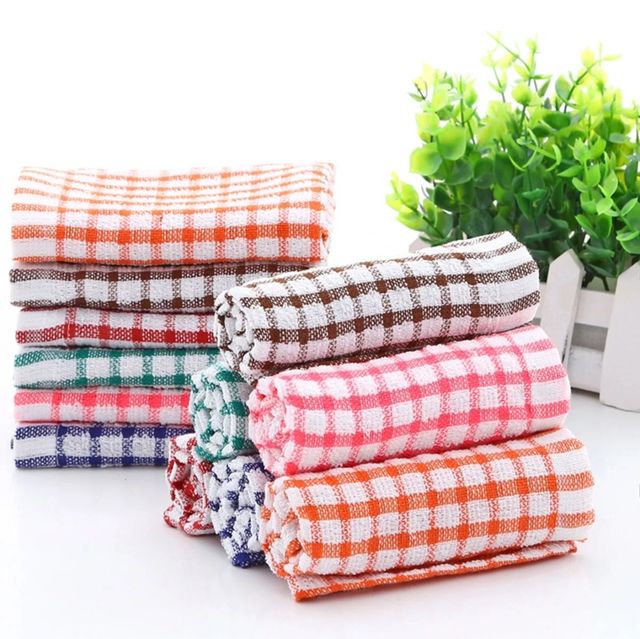 Paños de cocina pequeños, nuevos por estrenar. 