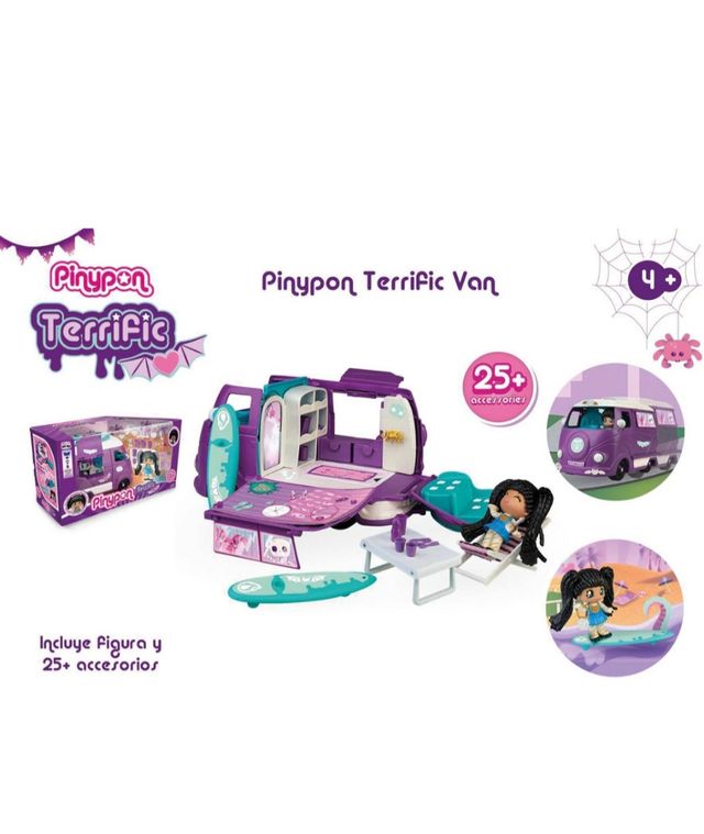 Caravana terrific van pinypon NUEVA