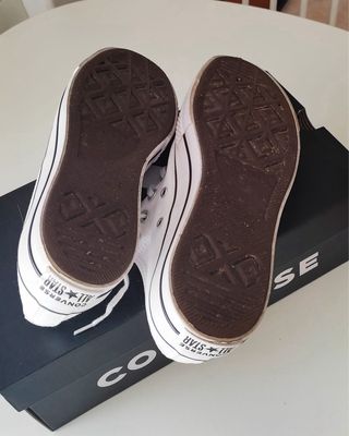 Converse Plataforma Blancas