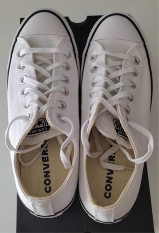 Converse Plataforma Blancas