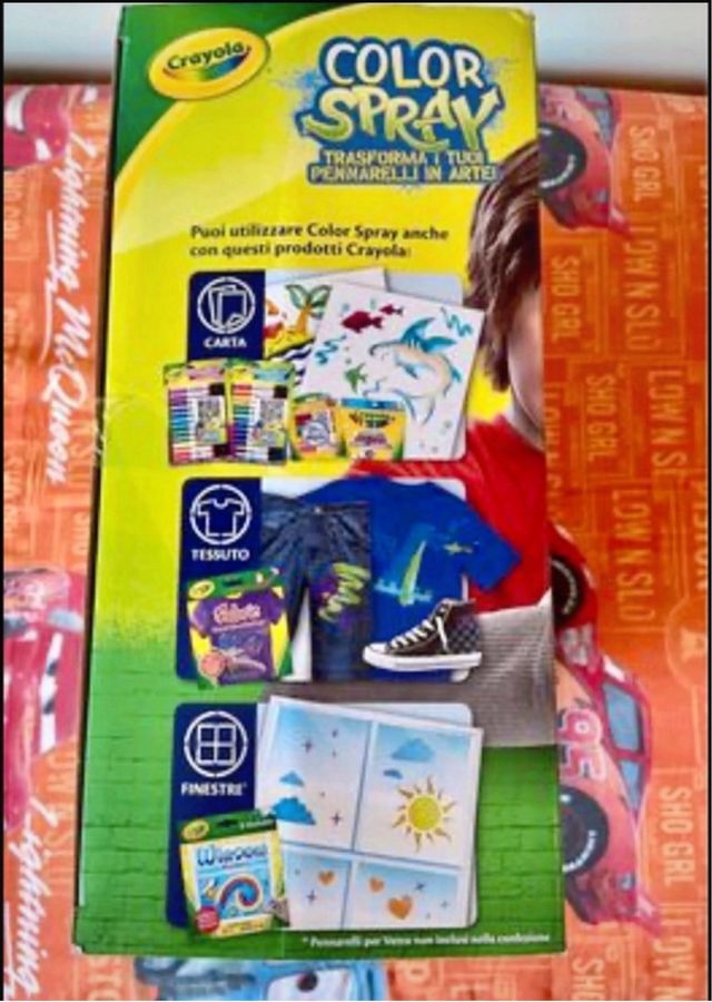 Color Spray Crayola nuovo mai aperto
