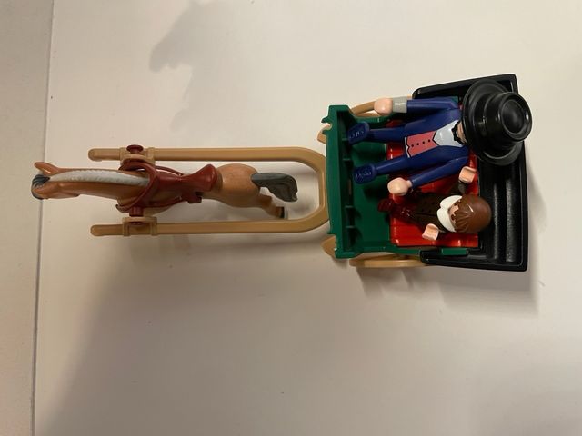 Playmobil carro victoriano carruaje caballo