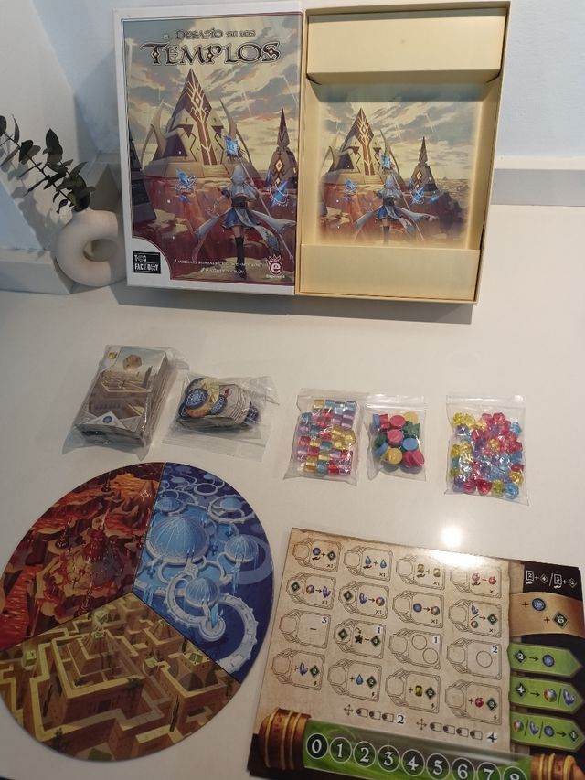 Desafío de los templos Juego de mesa