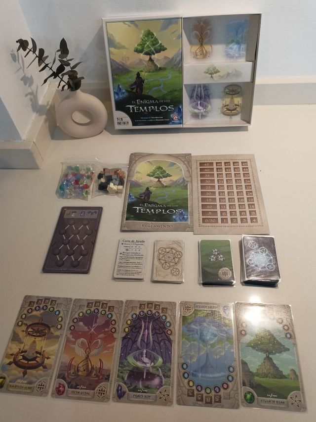 El Enigma de los Templos Juego de mesa