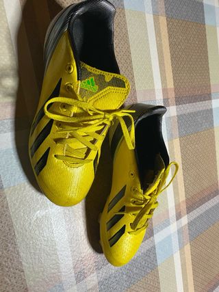 Botas fútbol F30 niño  x Messi